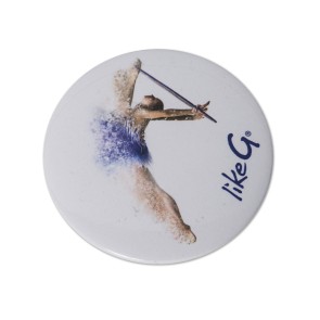 LikeG Make-up Spiegel met Afbeelding van Ritmische Gymnaste