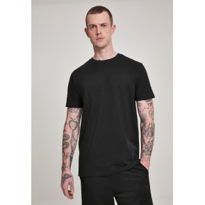 Urban Classics Heren Basic T-shirt zwart SALE