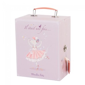 Moulin Roty 711331 Verkleed koffertje met balletmuis