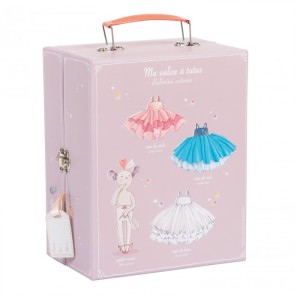 Moulin Roty 711331 verkleedkoffer ballerina muis met tutu