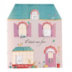 Moulin Roty Muizenhuis Kleurboek met 160 Stickers