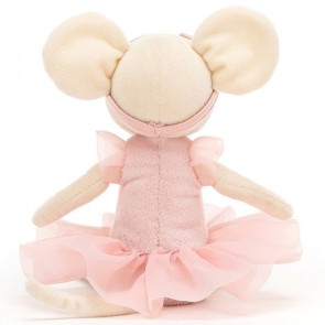 Jellycat Knuffelmuis Pirouette Mouse Candy