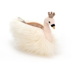 Jellycat Luxe Zwaan Portemonnee