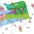 Ooly Herbruikbare stickers Princessen
