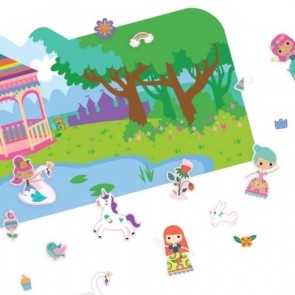 Ooly Herbruikbare stickers Princessen