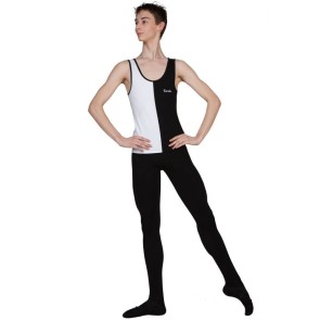 jonathan d031c sansha legging zwart voor heren ballet