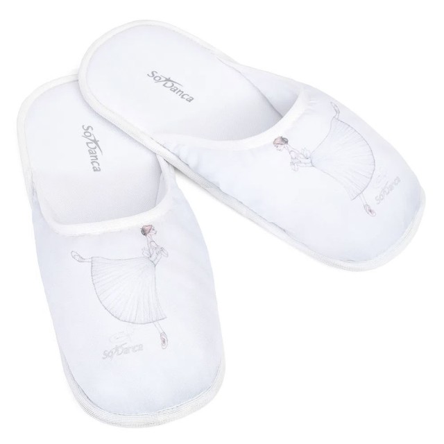 Sodanca Dames Slippers met Ballet Print SD-1795