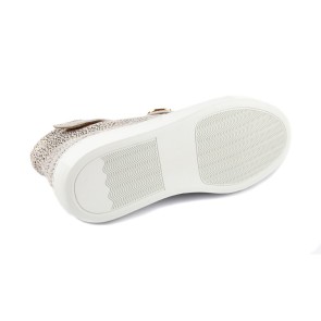 Portdance PDHH 003 unisex danssneakers voor hiphop luipaardprint onderkant 