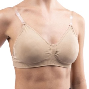 Silky Dance Clear Back Bra BH-Top met Verwijderbare Vulling
