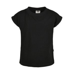 Urban Classics UCK2983 Meisjes T-shirt van Biologisch Katoen