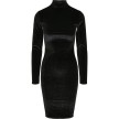 Urban Classics Dames Velvet Turtle Neck Dress