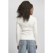Urban Classics Dames Trui met wijde Halslijn wit achter