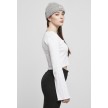 Urban Classics Dames Cropped Rib Cardigan wit