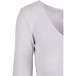 Urban Classics Dames Cropped Rib Cardigan softlilac