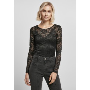 Urban Classics TB4511 Dames Body van Kant met Lange Mouwen