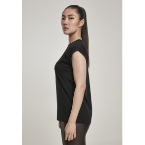Urban Classics Dames Organic Extended Shoulder Tee