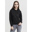 Urban Classics Dames Hoody zwart voorkant