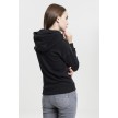 Urban Classics Dames Hoody zwart achterkant