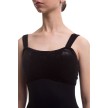Sansha Bridla 50AG0087M dames balletpak velvet mesh strepen dunne bandjes