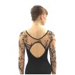 Sansha Dovane 50AI0048P lange mouwen balletpak voor dames achterkant 
