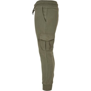 Urban Classics Jongens joggingbroek olive links