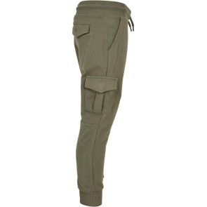 Urban Classics Jongens joggingbroek olive rechts