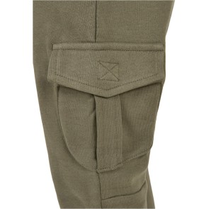 Urban Classics Jongens joggingbroek olive zak