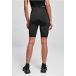 Urban Classics Dames Kortebroek met Hoge Taille Zwart