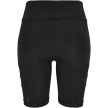 Urban Classics Dames Kortebroek met Hoge Taille Zwart