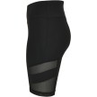 Urban Classics Dames Kortebroek met Hoge Taille Zwart