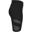 Urban Classics Dames Kortebroek met Hoge Taille Zwart