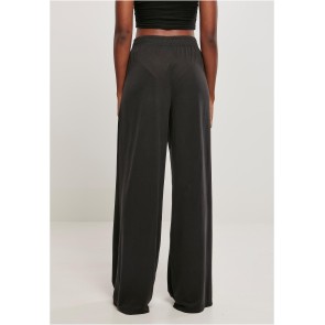 Dames Modal Wijde Pijpen Ballroom Broek zwart Latin