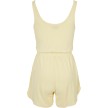 Urban Classics TB4358 Dames Jumpsuit Zachtgeel achter