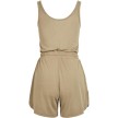 Urban Classics TB4358 Dames Jumpsuit Khaki achterkant