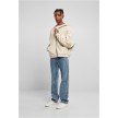 Urban Classics TB4921 Beige Hoodie Urban Stijl ritssluiting 