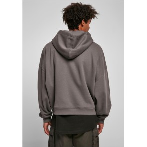 Urban Classics TB4921 Donker grijze Hoodie Urban Stijl achterkant