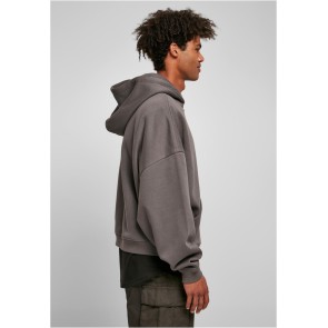 Urban Classics TB4921 Donker grijze Hoodie Urban Stijl lange mouwen 