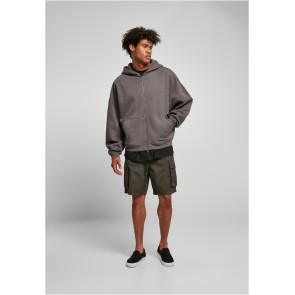 Urban Classics TB4921 Donker grijze Hoodie Urban Stijl losse pasvorm 