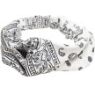 Urban Classics Bandana print Hoofdband Wit tb5124