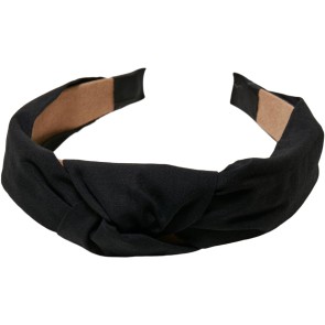 Urban Classics Lichte Hoofdband met Knoop Zwart