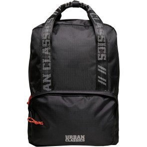 Urban Classics Gerecycleerde Ribstop-rugzak voorkant