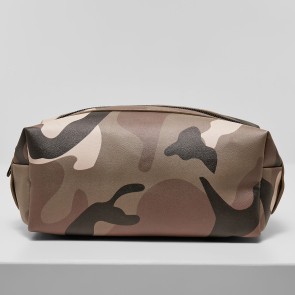 Urban Classics TB4864 Stoere etui met camouflage print lichtbruin zijkant