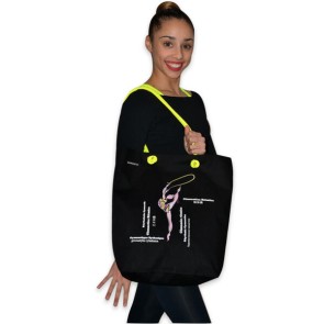 Pastorelli Ritmische Tas met ROPE print ritmische gymnastiek touw
