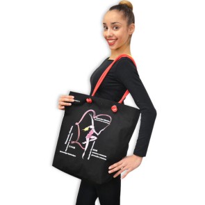 Pastorelli Ritmische Tas met RIBBON print ritmische gymnastiek