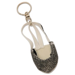 Pastorelli Sleutelhanger met halve schoen glitters
