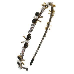 Alista Dancer Basics  Alista Haarband met gekleurde kristallen en Strass-steentjes