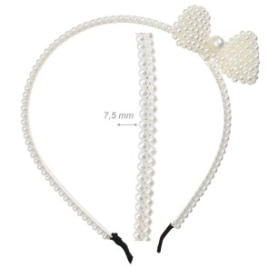 Alista Dancer Basics  Alista Prachtige haarband met parels en strik