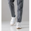Anna Kern Suny 4040 Heren Witte Nappa-Canvas Danssneakers met Splitzool