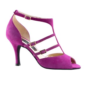 Nueva Epoca Filia Dansschoenen voor Dames Fuchsia Stiletto hak