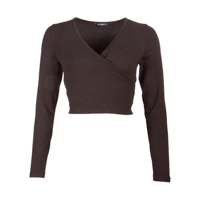 Papillon Cross-over Balletvestje Lange Mouwen PK2055 roze